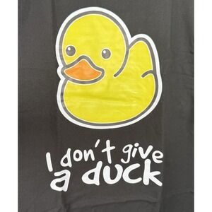 I Don't Give A Duck Funny Mens Ladies T-Shirt Party Joke Gift Novelty Top 3XL